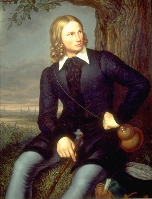 Porträt Hoffmann von Fallersleben